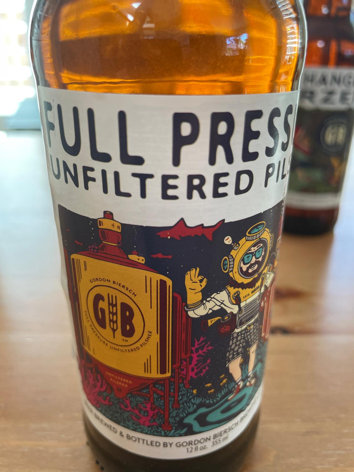 Full Pressure Unfiltered Pilsner 