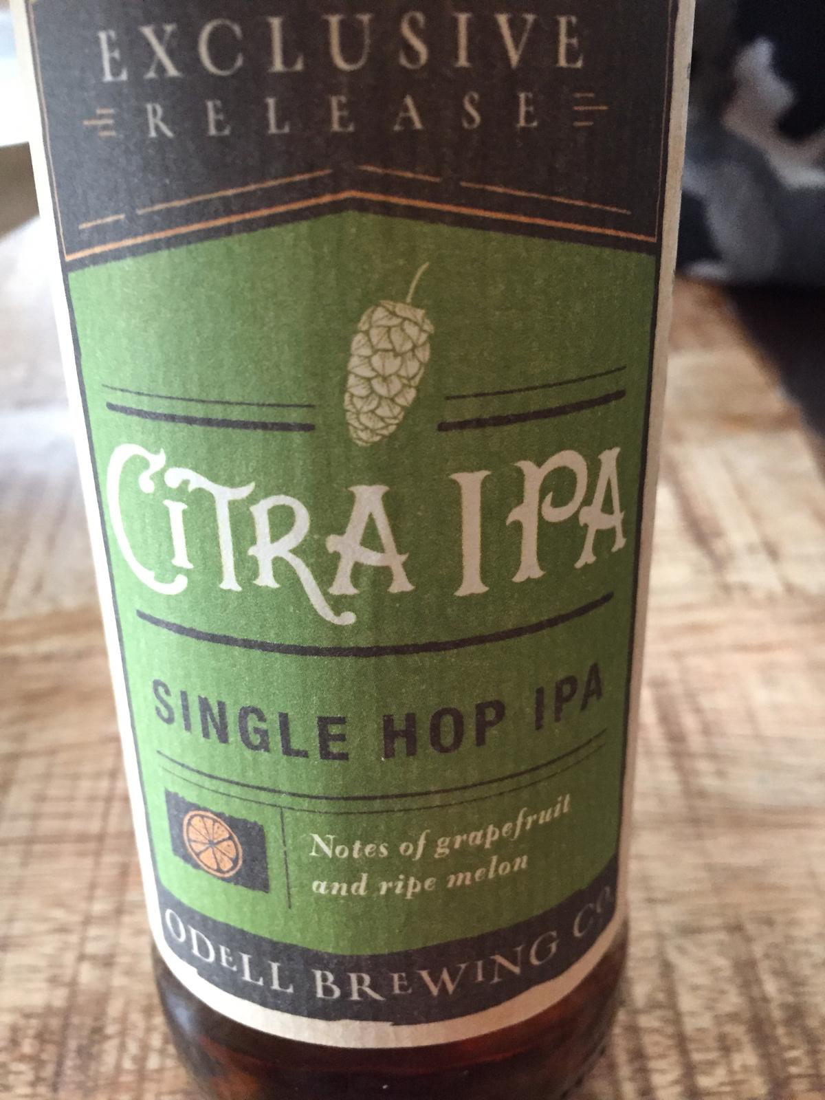 Citra Single Hop IPA