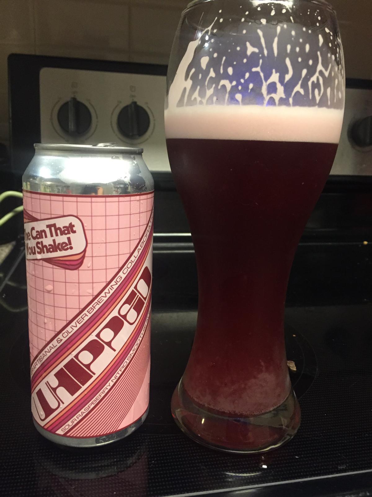 Whipped: Sour Raspberry Nitro Smoothie Ale (Collaboration With Stillwater Artisanal Ales & Oliver Brewing)
