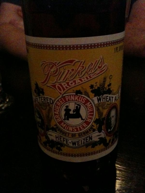 Pinkus Organic Hefeweizen