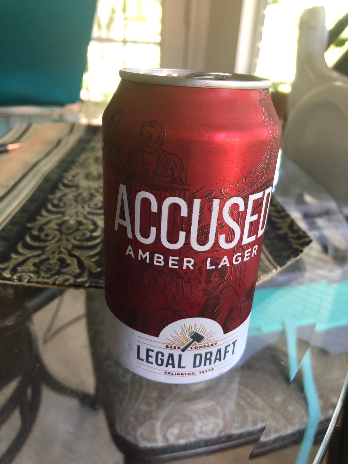 Accused Amber Lager