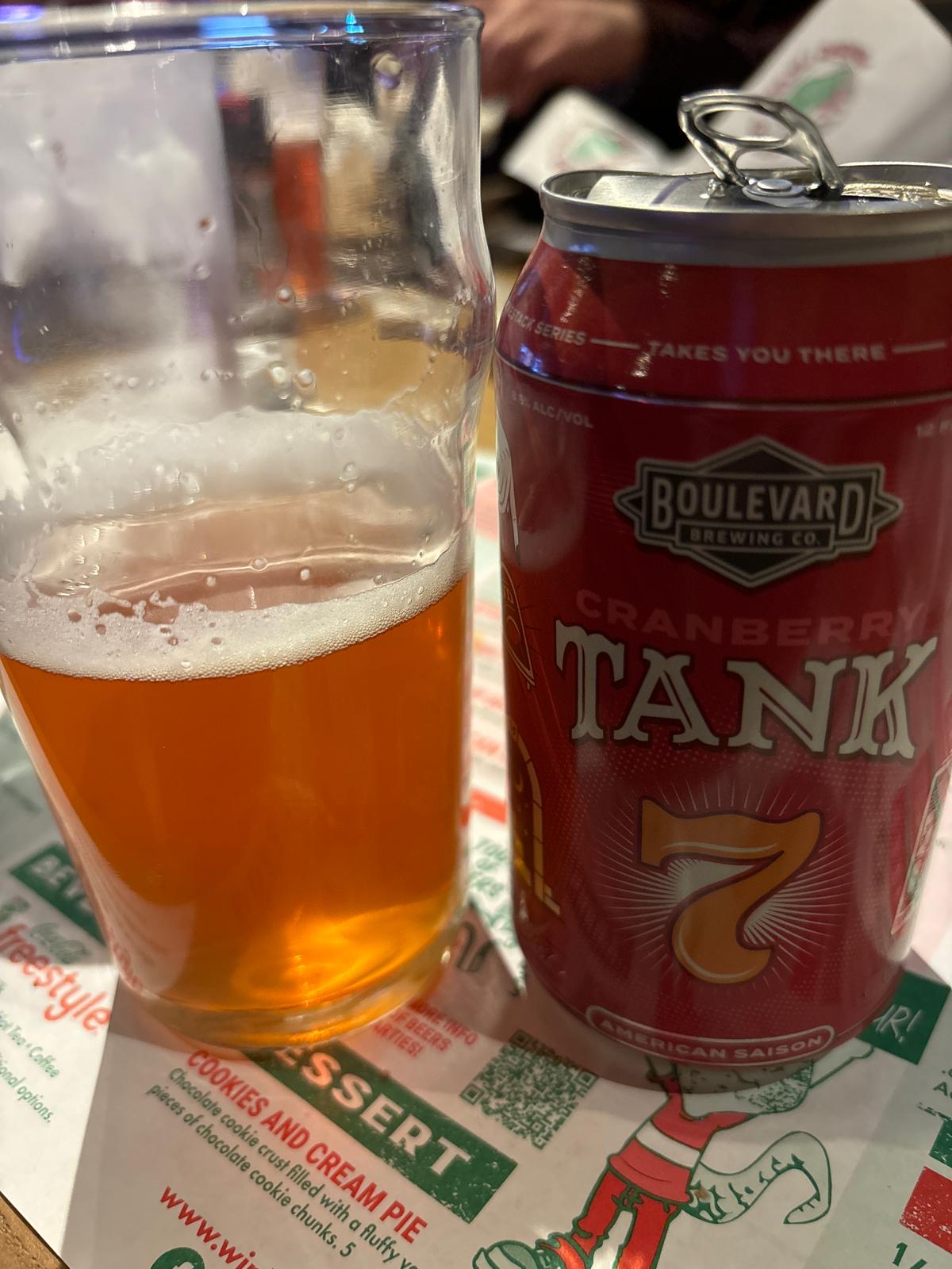 Cranberry Tank 7