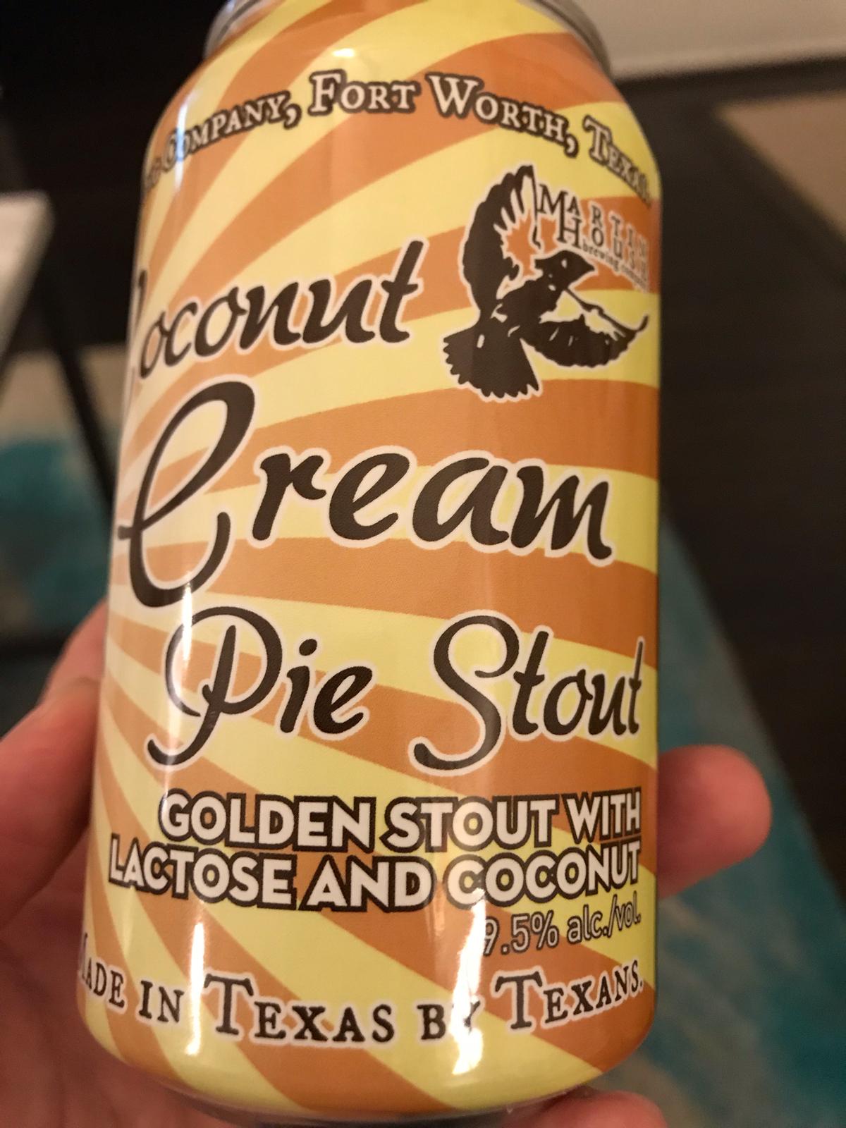 Coconut Cream Pie Stout