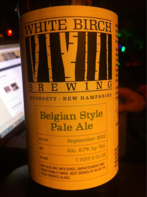 Belgian Style Pale Ale