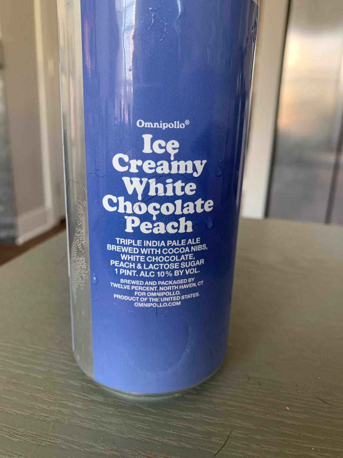 Ice Creamy White Chocolate Peach
