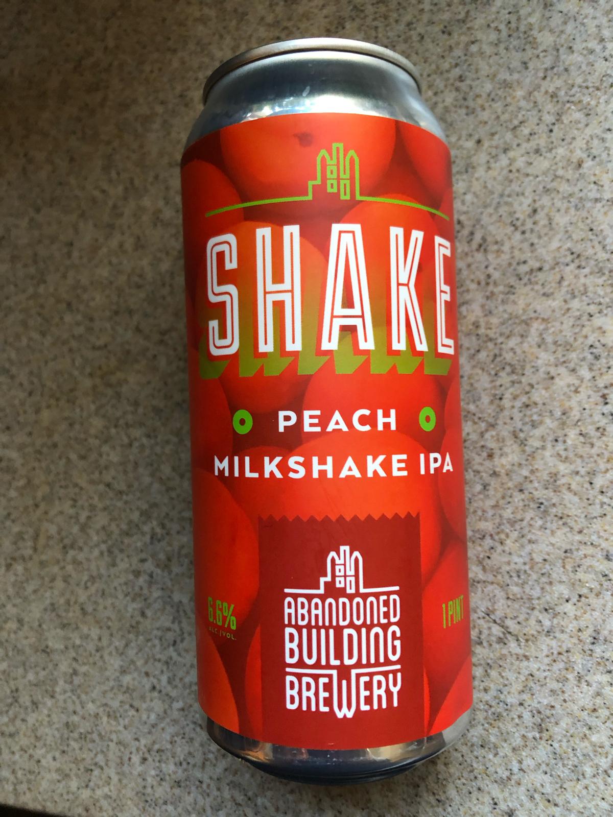 Shake IPA Featuring Peaches