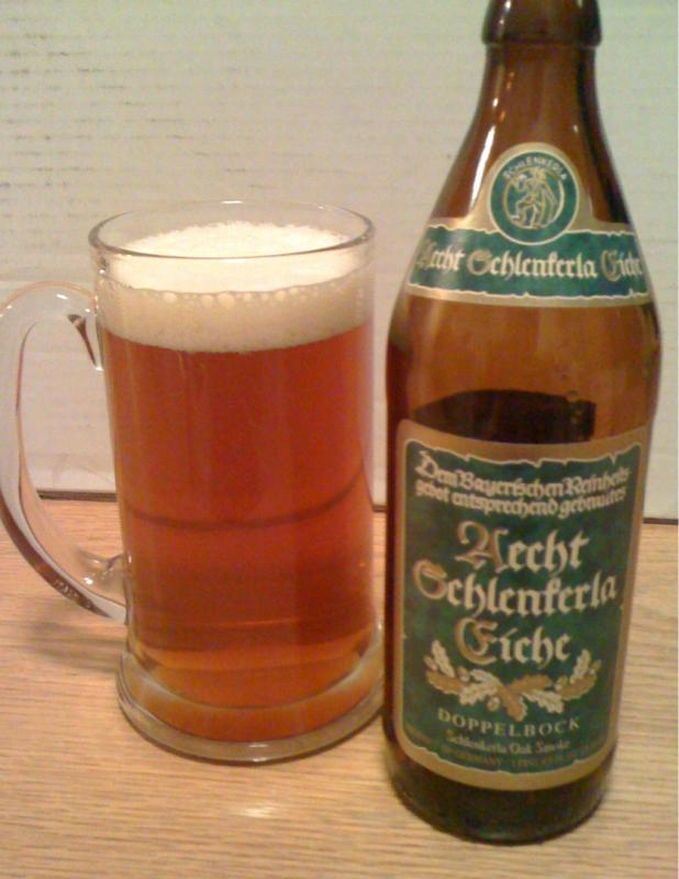 Aecht Schlenkerla Rauchbier Eiche Doppelbock