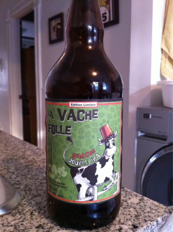 La Vache Folle Double IPA - Simcoe