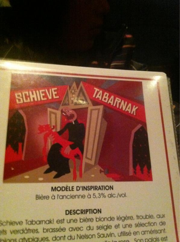 Schieve Tabarnak (Collaboration with De La Senne)