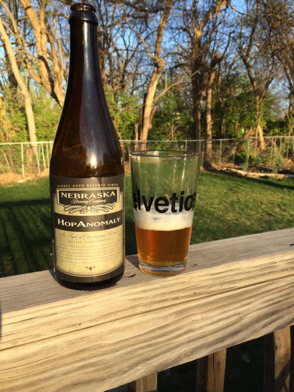 HopAnomaly - Aged in Chardonnay Barrels