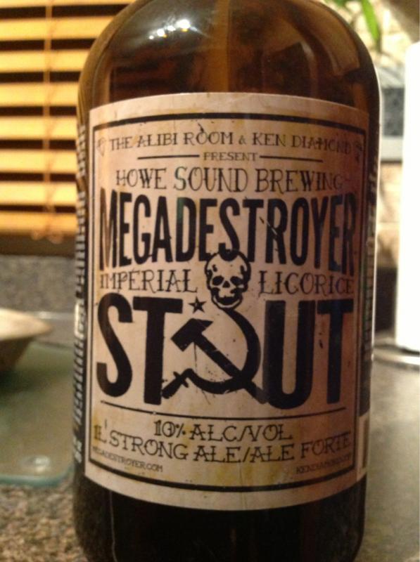 Megadestroyer Imperial Licorice Stout