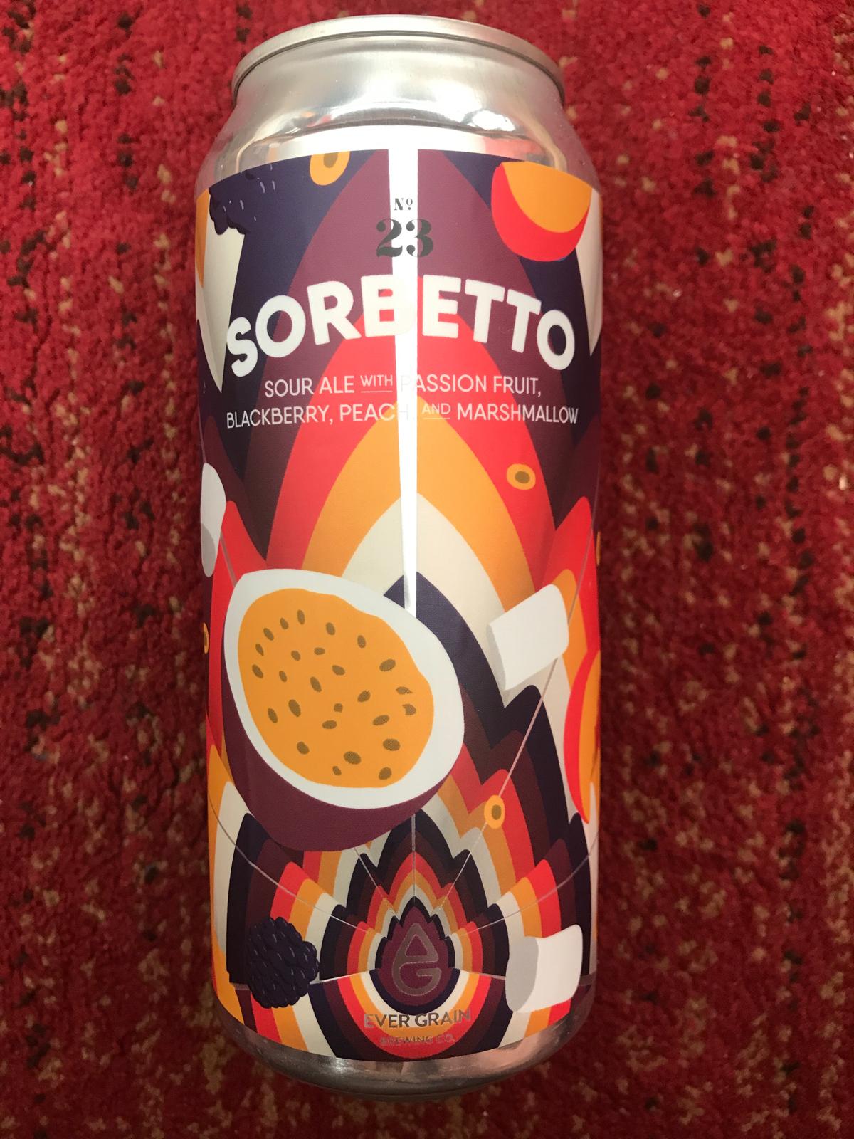 Sorbetto Series #23 - Passion Fruit, Blackberry, Peach and Marshmallow
