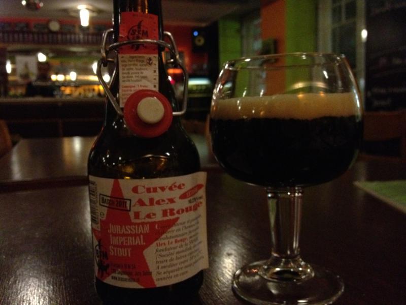 Jurassian Imperial Stout (Cuvée Alex Le Rouge)