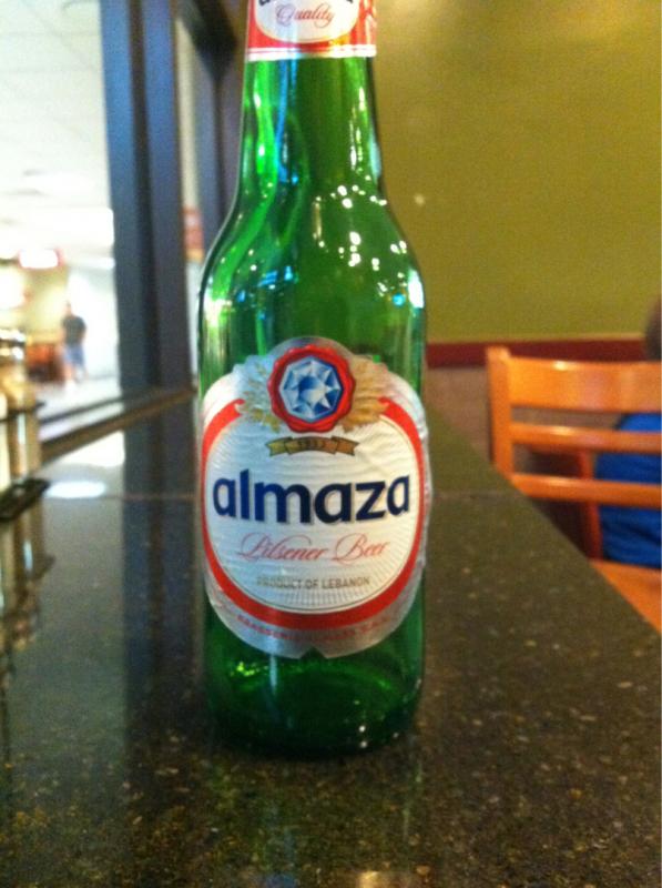 Almaza Pilsner Beer