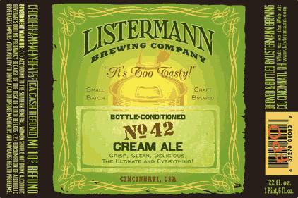 No 42 Cream Ale