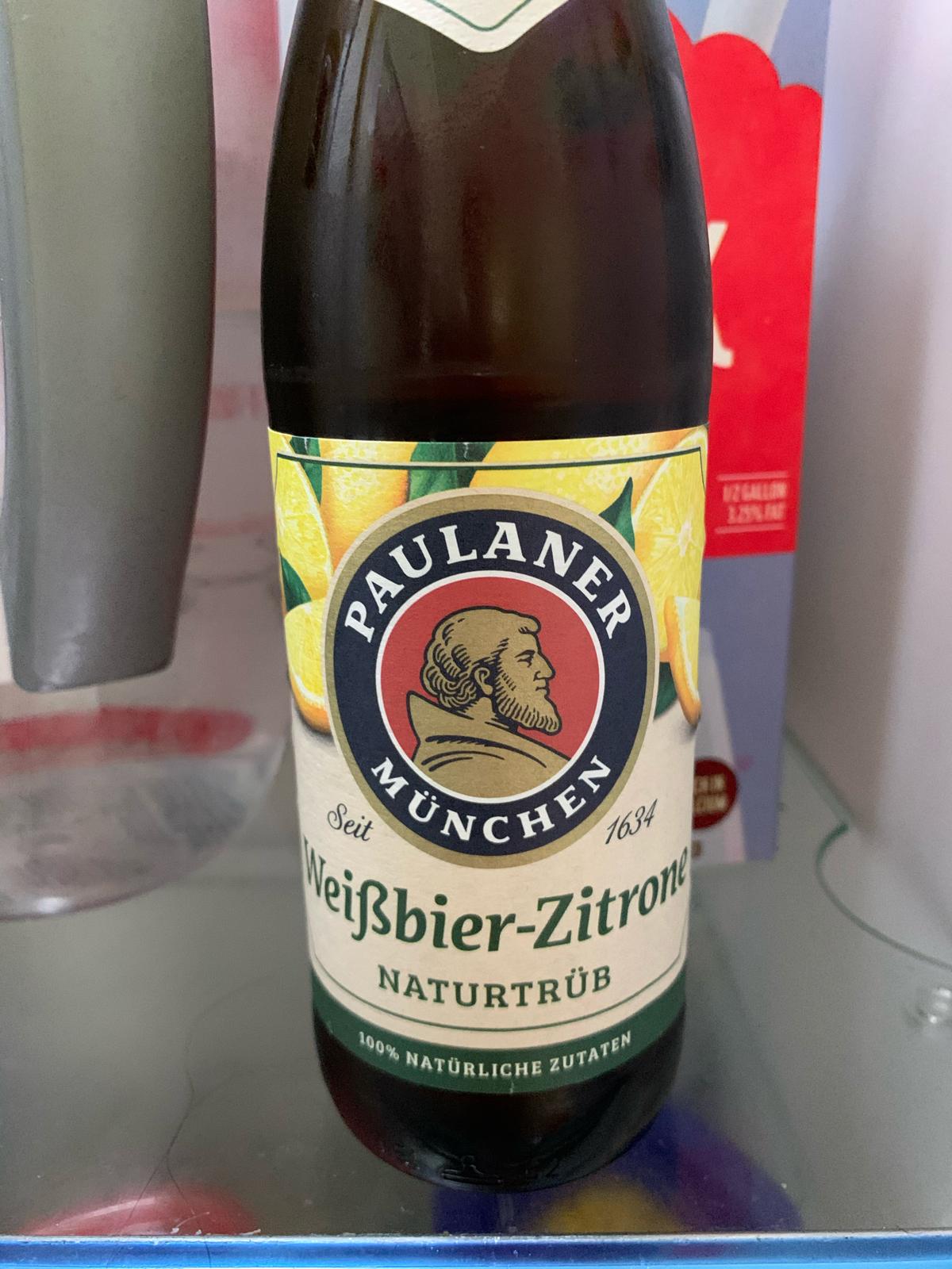 Weissbier-Zitrone Naturtrüb