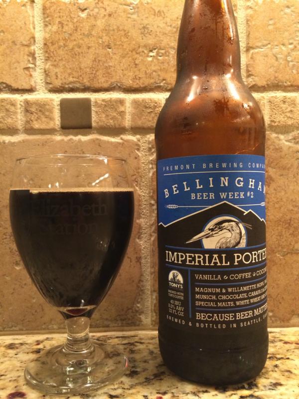 Bellingham Beer Week #2 - Imperial Porter