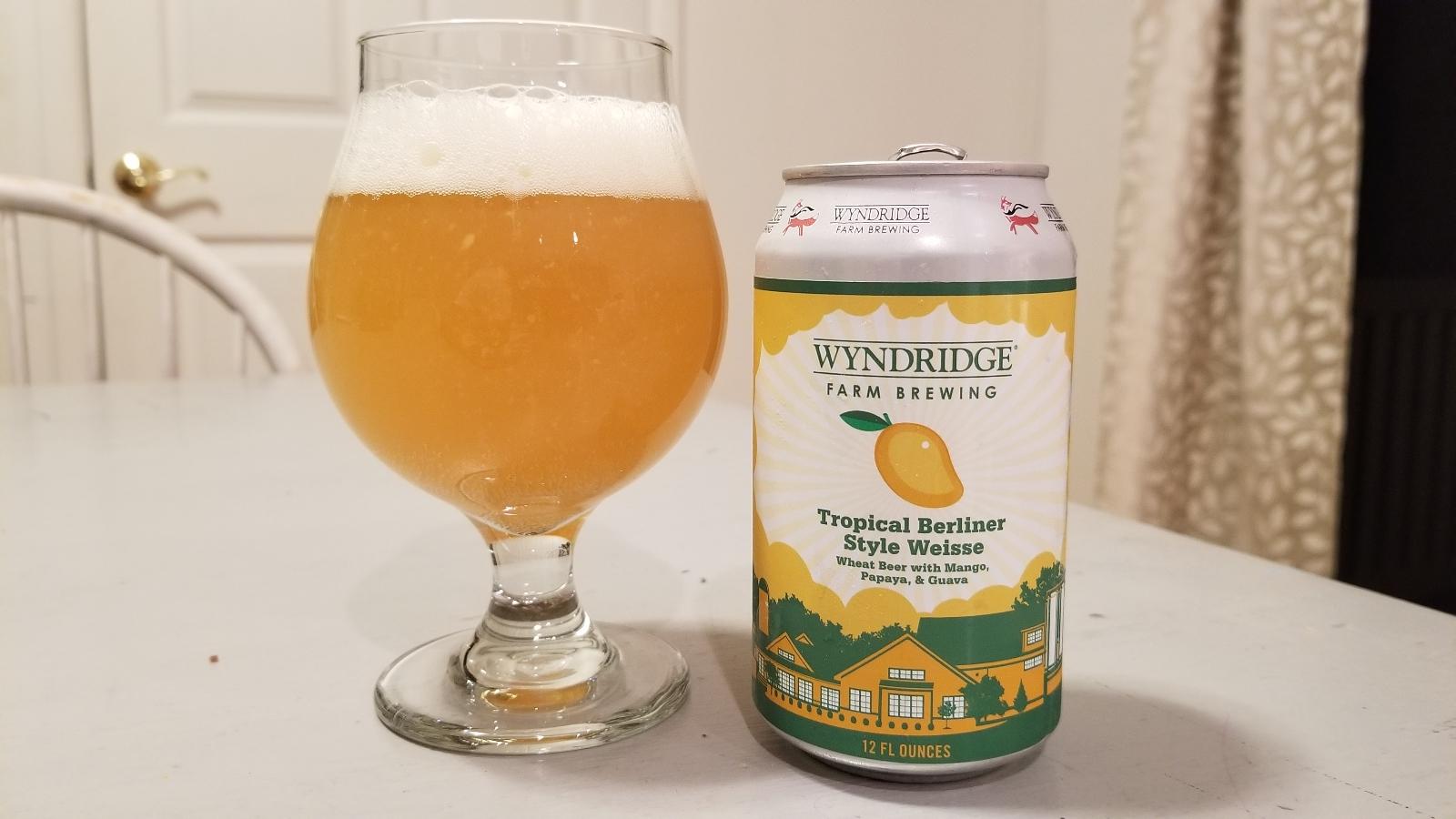 Tropical Berliner Weisse Sour Ale