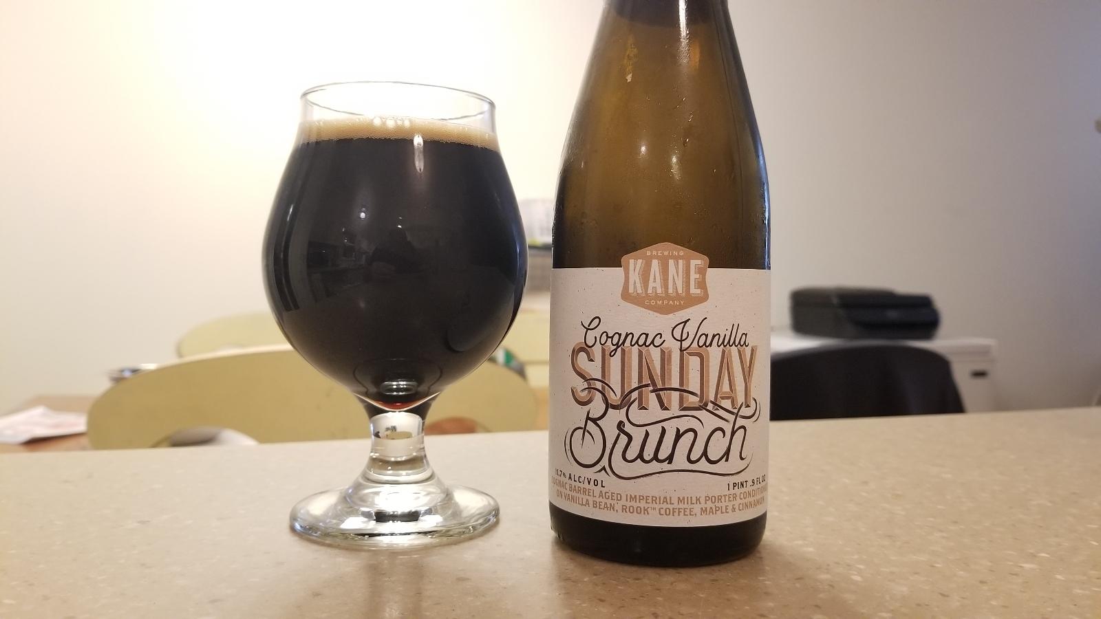 Sunday Brunch with Vanilla, Coffee, Maple, and Cinnamon (Cognac Barrel Aged)