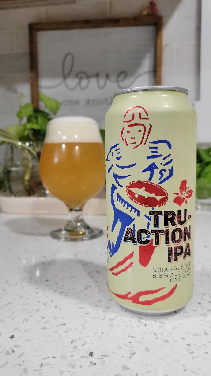 Tru-Action IPA (Collaboration with Trillium Brewing Company)