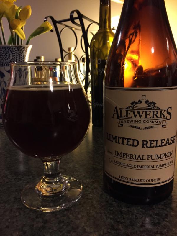 Imperial Pumpkin Ale (2015 Barrel Aged)