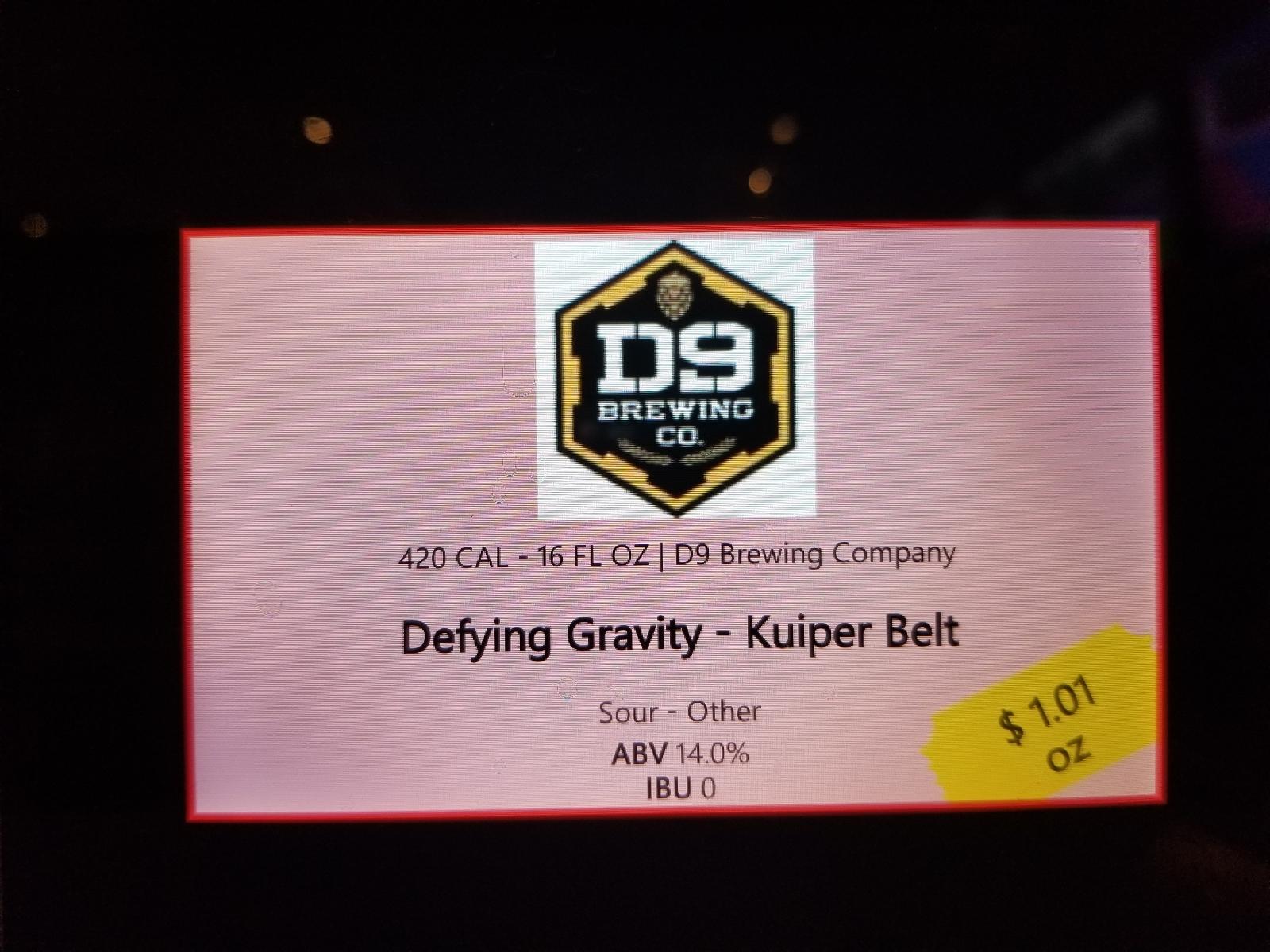 Defying Gravity: Kuiper Belt