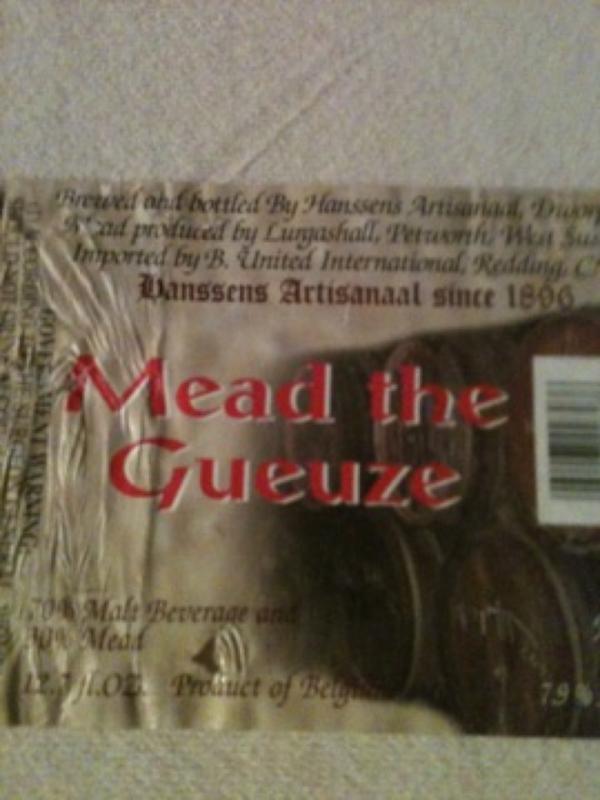 Mead The Gueuze