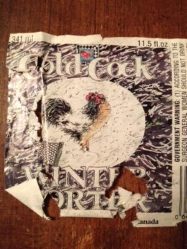 Cold Cock Winter Porter