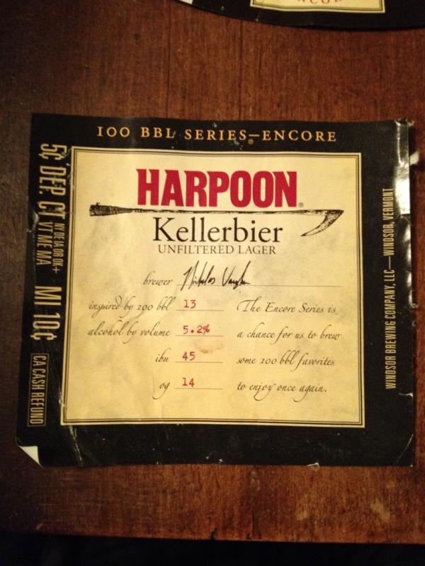 100 Barrel Series #13 - Kellerbier