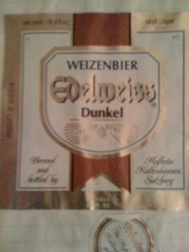 Edelweiss Dunkel Weissbier