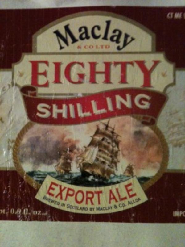 Eighty Shilling Export Ale