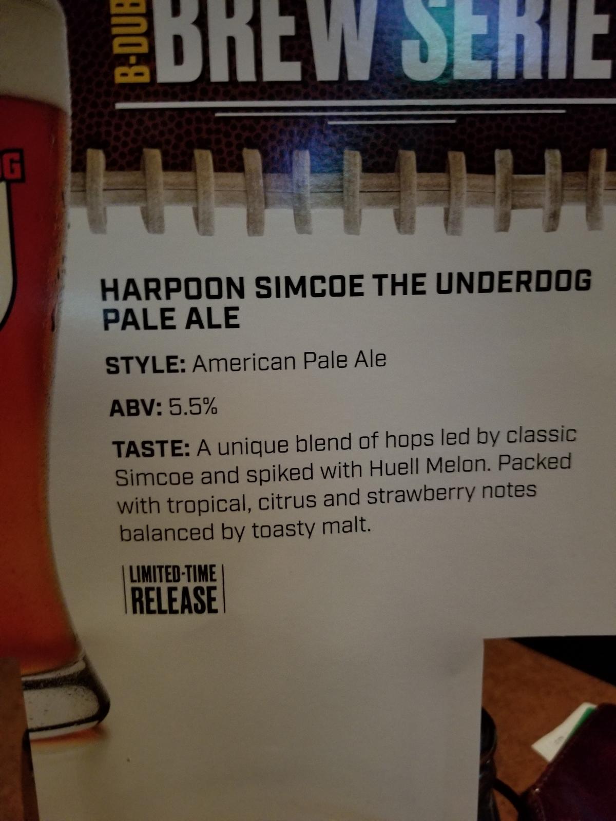 Simcoe The Underdog