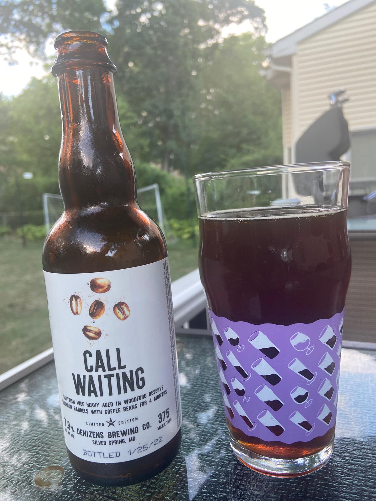 Call Waiting (Woodford Reserve Bourbon Barrel Aged)