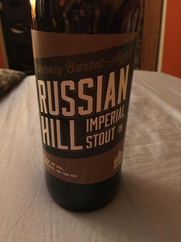 Whiskey Barrel-Aged Russian Hill Imperial Stout