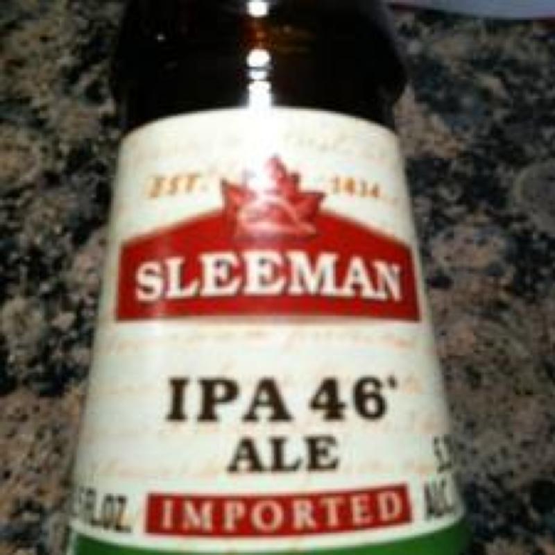 Sleeman IPA (46* / Presents India Pale Ale)