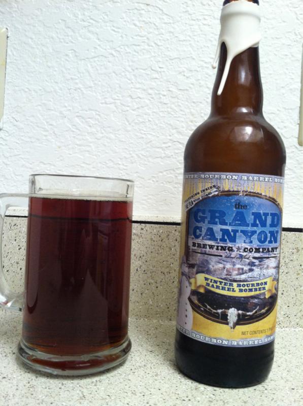 Winter Bourbon Barrel Bomber