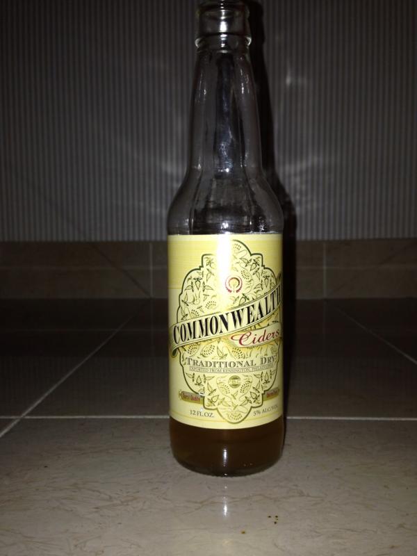 Commonwealth Ciders Traditional Dry