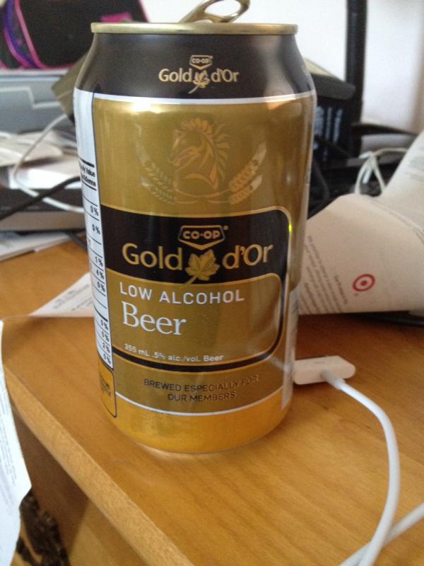 Co-Op Gold Low Alcohol Beer