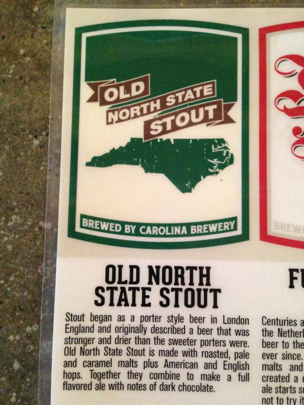 Old North State Stout