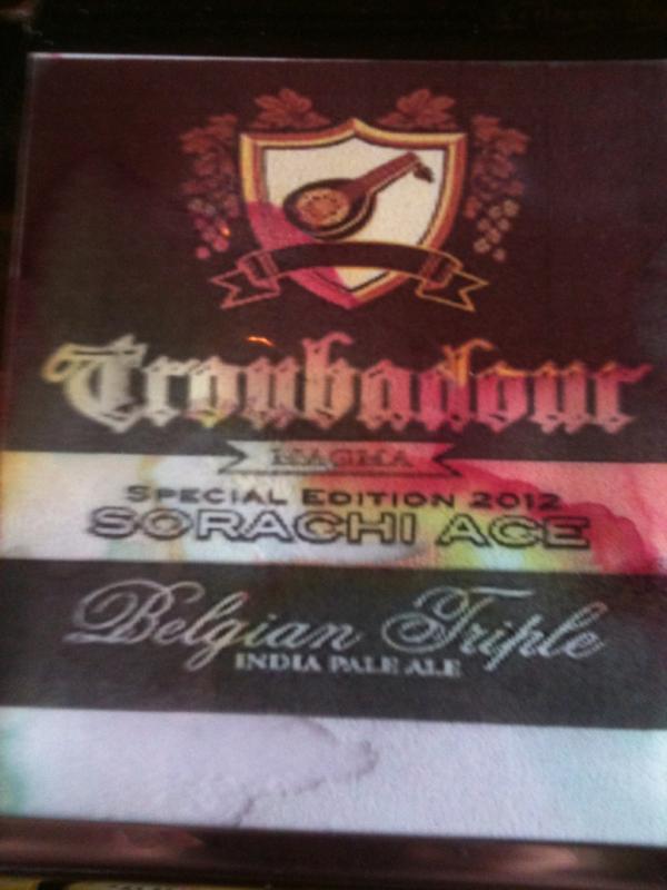 Troubadour Sorachi Ace 2012