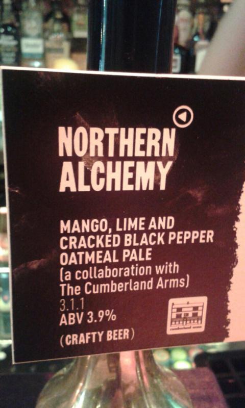 Mango, Lime and Cracked Black Pepper Oatmeal Pale