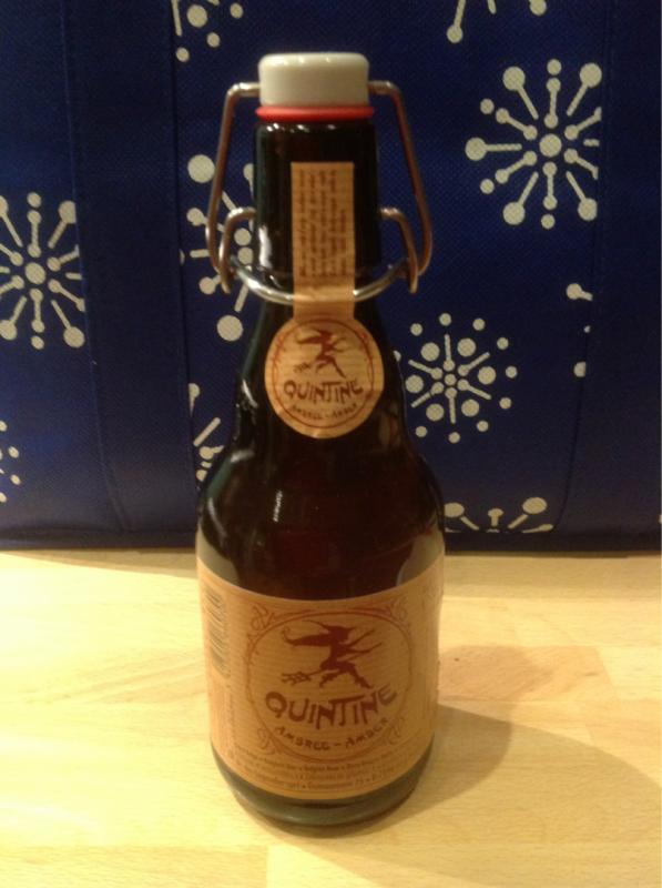 Quintine Ambrée / Quintine Biere De Noël