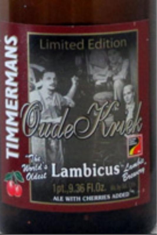 Timmermans Oude Kriek Lambicus