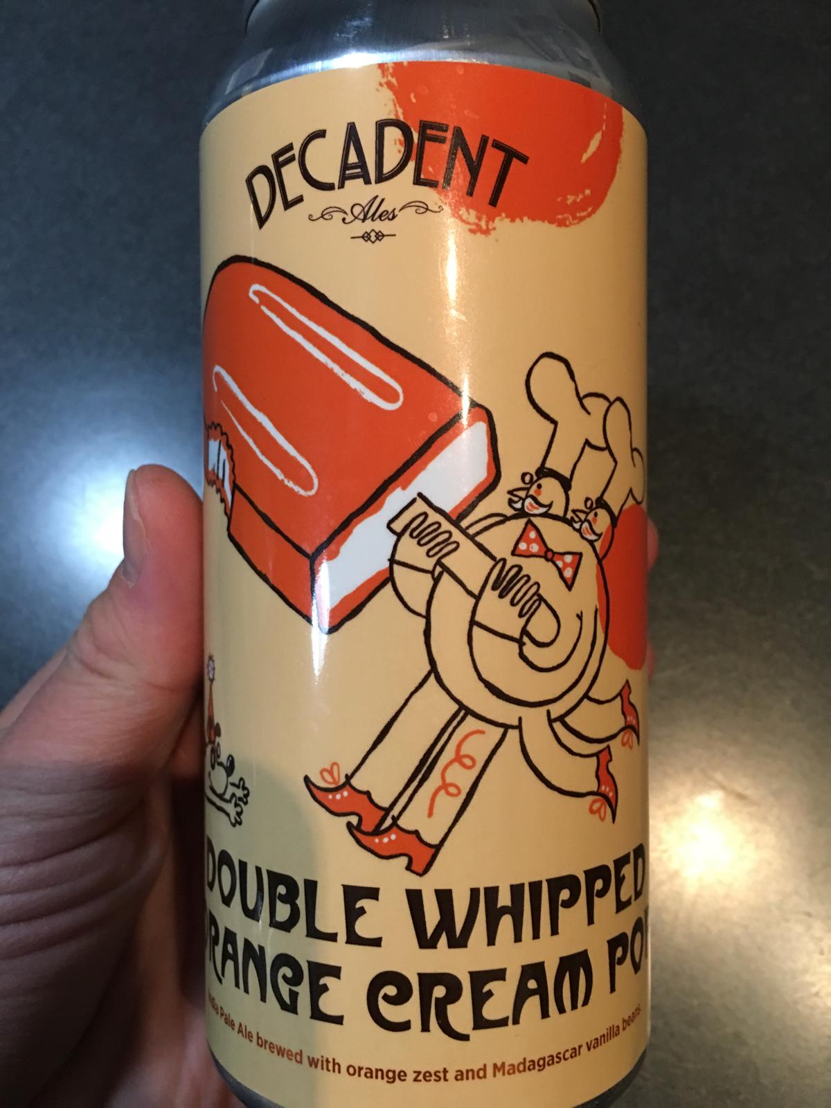Double Whipped Orange Cream Pop