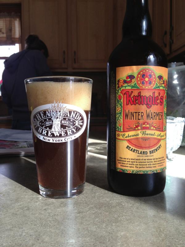 Heartland Brewery Kringles Winter Warmer 