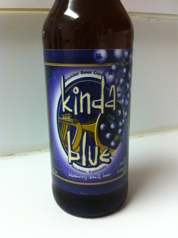 Kinda Blue Blueberry Wheat Beer