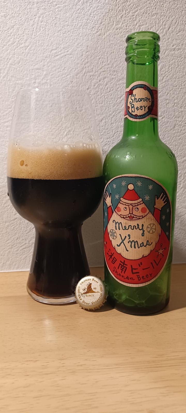 Shonan Beer Christmas Label