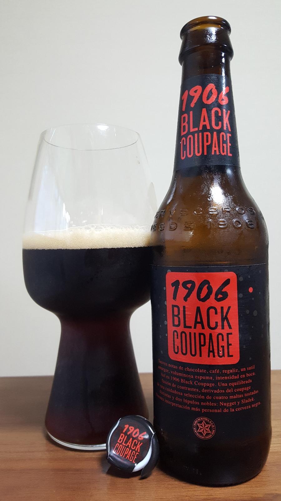 Estrella Galicia 1906 Black Coupage