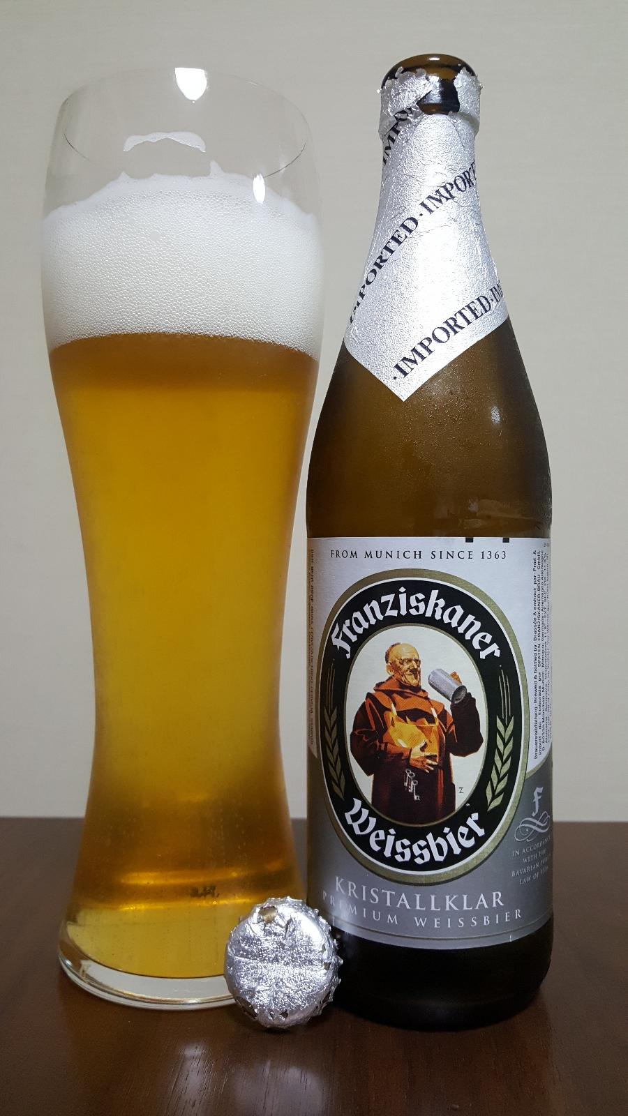 Franziskaner Weissbier Kristallklar