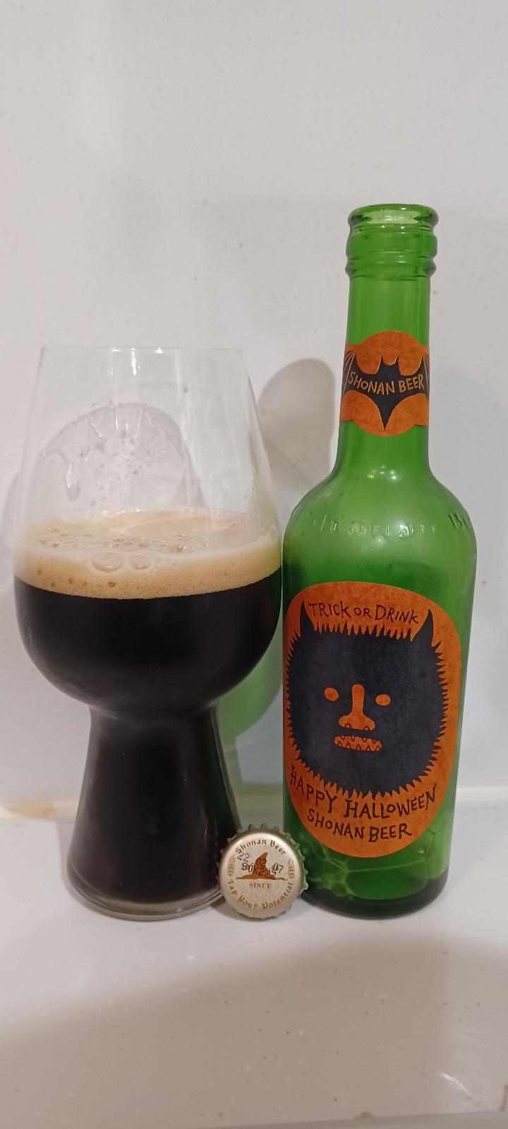 Shonan Beer Happy Halloween - Trick Or Drink Schwarz